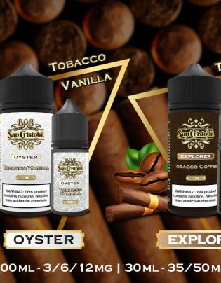 Swet 21 - Cristobil Tobacco Vanilla - Cristobil Tobacco Coffee - Cristobil Tobacco Caramel Mint - Cristobil Tobacco Caramel 30ml - 30,50Mg